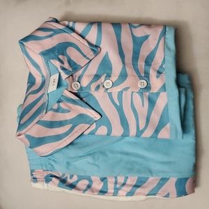 Blue kids matching set